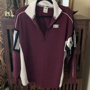 PINK Victoria Secret half zip